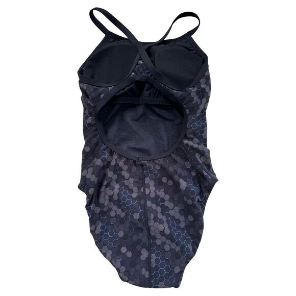 TYR Durafast Elite Women's Diamond Controlfit Swimsuit - Carbon Hex- 10 - NWT - Picture 7 of 16